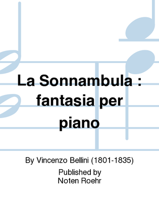 Book cover for La Sonnambula