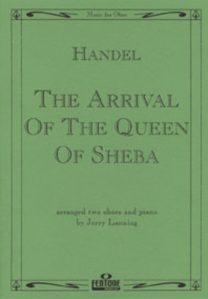 Book cover for The Arrival Of The Queen Of Sheba