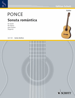 Book cover for Sonata romántica