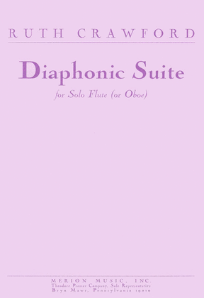 Book cover for Diaphonic Suite No. 1