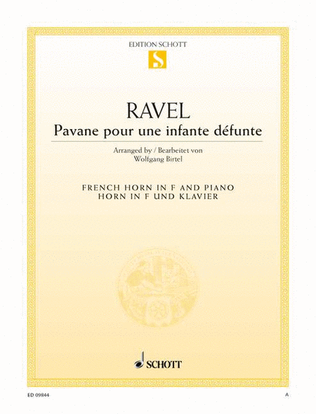 Book cover for Pavane pour une infante défunte