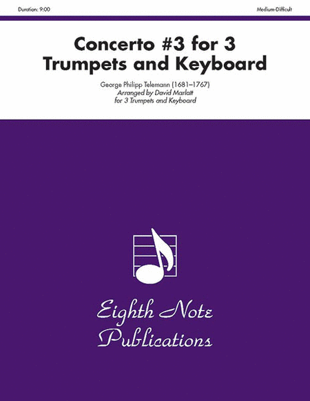 Concerto No. 3 for Three Trumpets and Keyboard