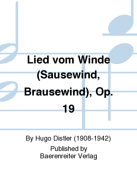 Lied vom Winde (Sausewind, Brausewind)