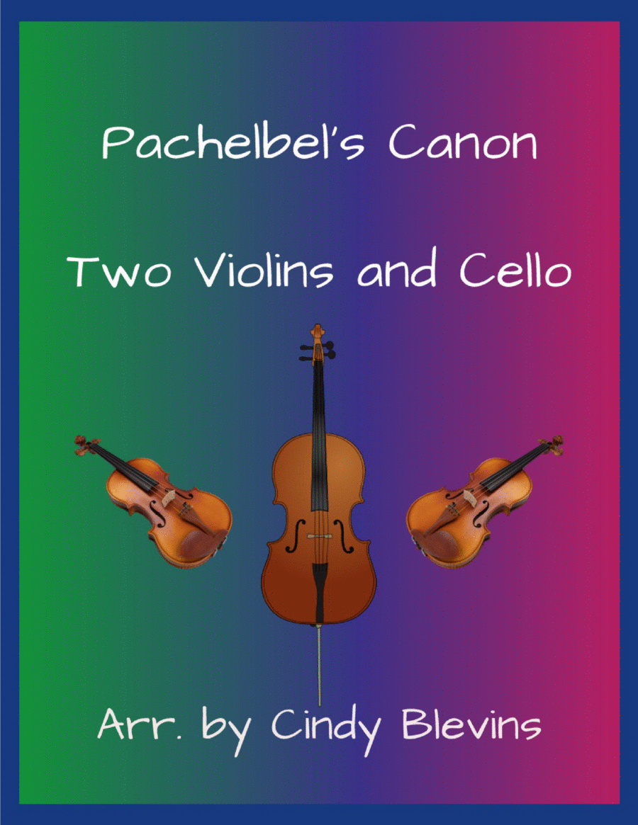Pachelbel's Canon, for Violin, Viola and Cello image number null
