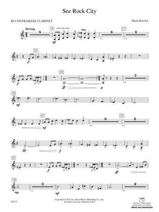 See Rock City: (wp) B-flat Contrabass Clarinet