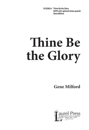 Book cover for Thine Be the Glory