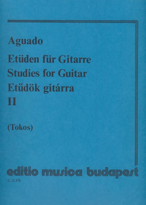 Book cover for Etüden für Gitarre
