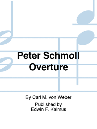 Book cover for Peter Schmoll Overture
