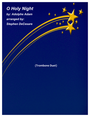 Book cover for O Holy Night (Trombone Duet)