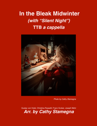 Book cover for In the Bleak Midwinter (with “Silent Night”) TTB a cappella