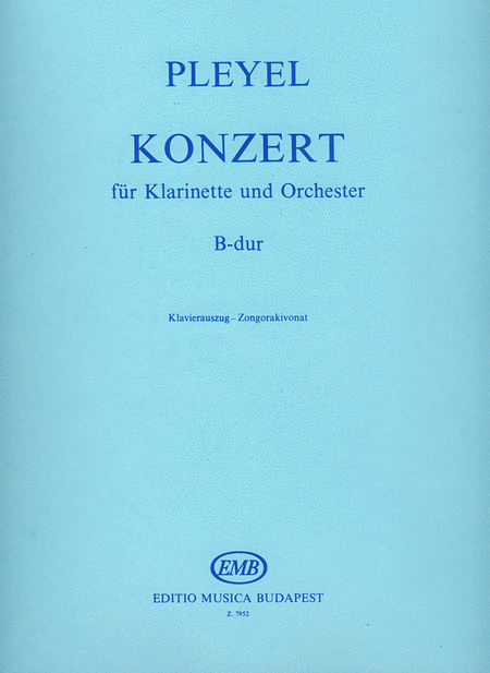 Konzert Für Klarinette B-Dúr