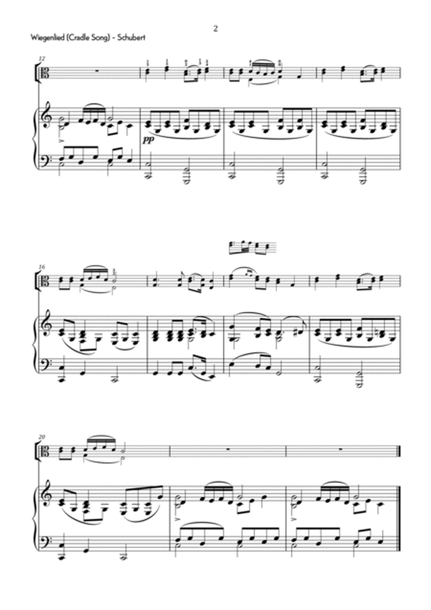 Schubert - Wiegenlied (Cradle Song) in C Major - Intermediate image number null
