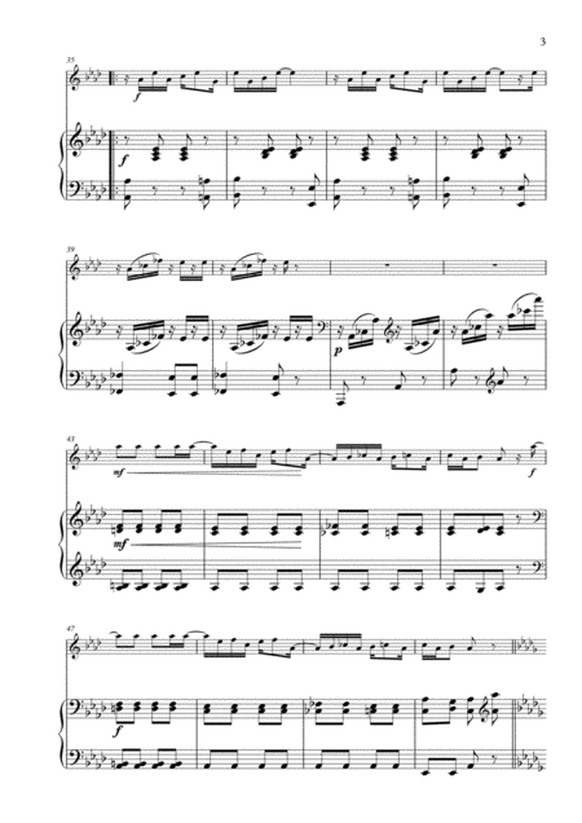 Maple Leaf Rag arranged for Violin and Piano image number null