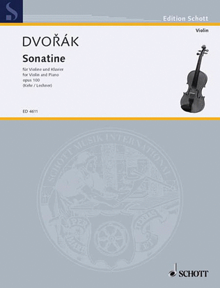 Book cover for Sonatina in G Major, Op. 100