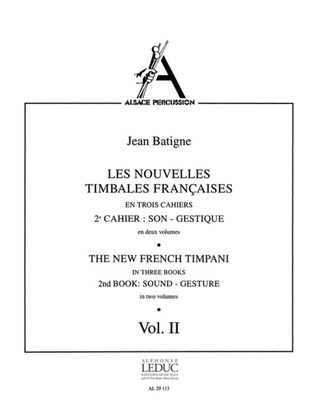 Book cover for The New French Timpani Book 2, Vol.2 (percussion Solo)