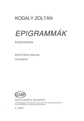 Epigrams