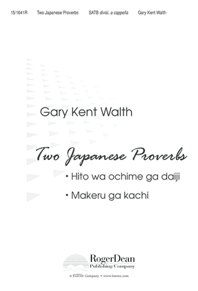 Book cover for Two Japanese Proverbs
