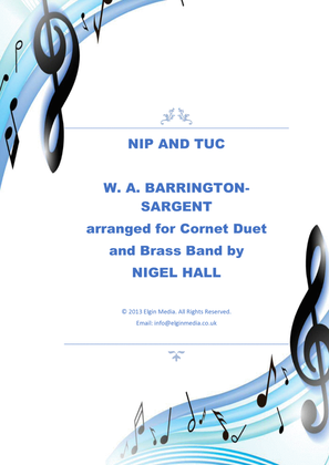 Book cover for Nip & Tuc - Cornet Duet with Brass Band