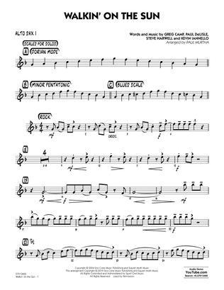 Walkin' on the Sun (arr. Paul Murtha) - Alto Sax 1