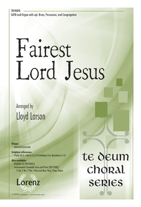 Book cover for Fairest Lord Jesus