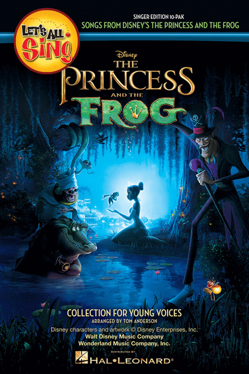 Let's All Sing Songs from Disney's The Princess and the Frog image number null