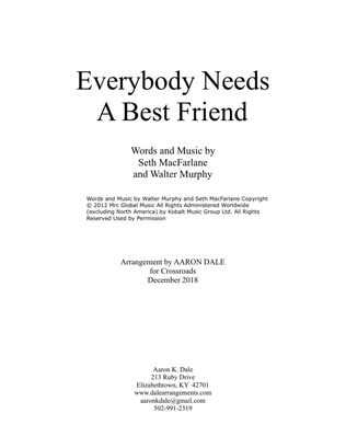 Book cover for Everybody Needs A Best Friend