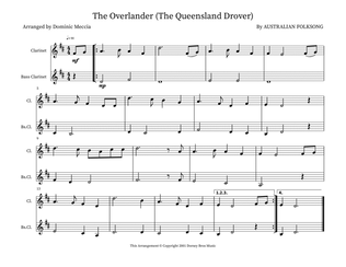 Book cover for The Overlander (The Queensland Drover)