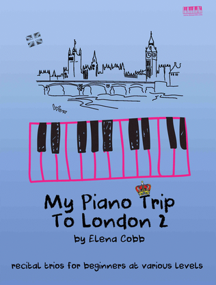 Book cover for My Piano Trip to London Book 2