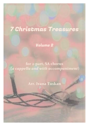 Book cover for Christmas Treasures for SA chorus