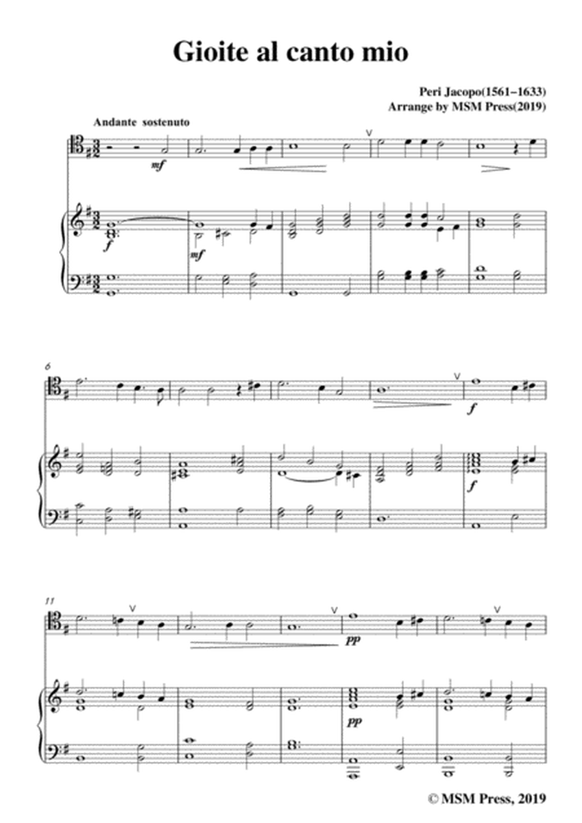 Peri-Gioite al canto mio,ver.1,from 'Euridice',for Cello and Piano image number null