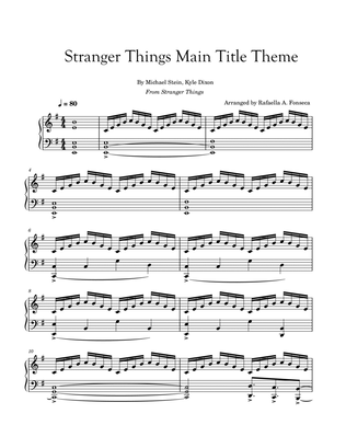 Stranger Things Main Title Theme