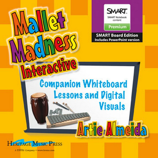 Book cover for Mallet Madness Interactive - SMART Edition with PowerPoint