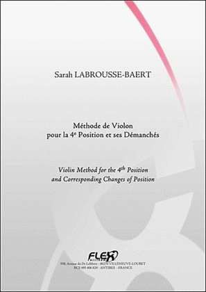 Book cover for Violin Method For The 4Th Position