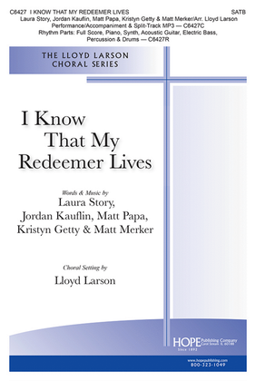 Book cover for I Know That My Redeemer Lives