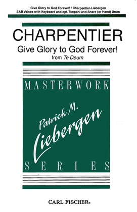 Book cover for Give Glory to God Forever!
