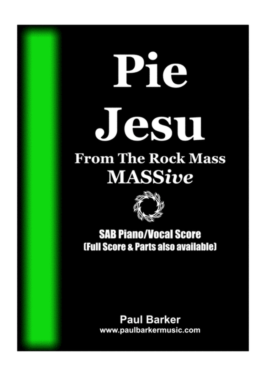 Pie Jesu (SAB Choir/Piano) image number null