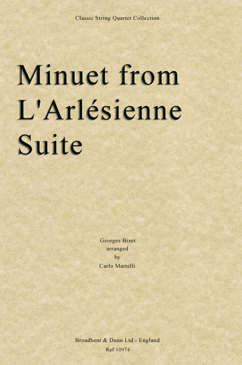 Minuet from L'Arlésienne Suite