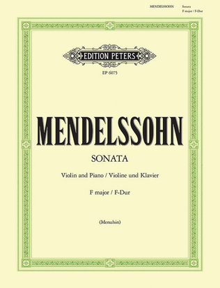 Book cover for Sonata For Violin And Piano