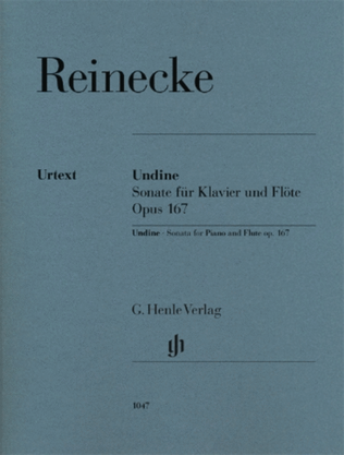 Book cover for Undine: Flute Sonata, Op. 167