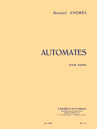 Book cover for Automates Pour Harpe