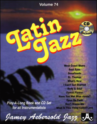 Book cover for Volume 74 - Latin Jazz