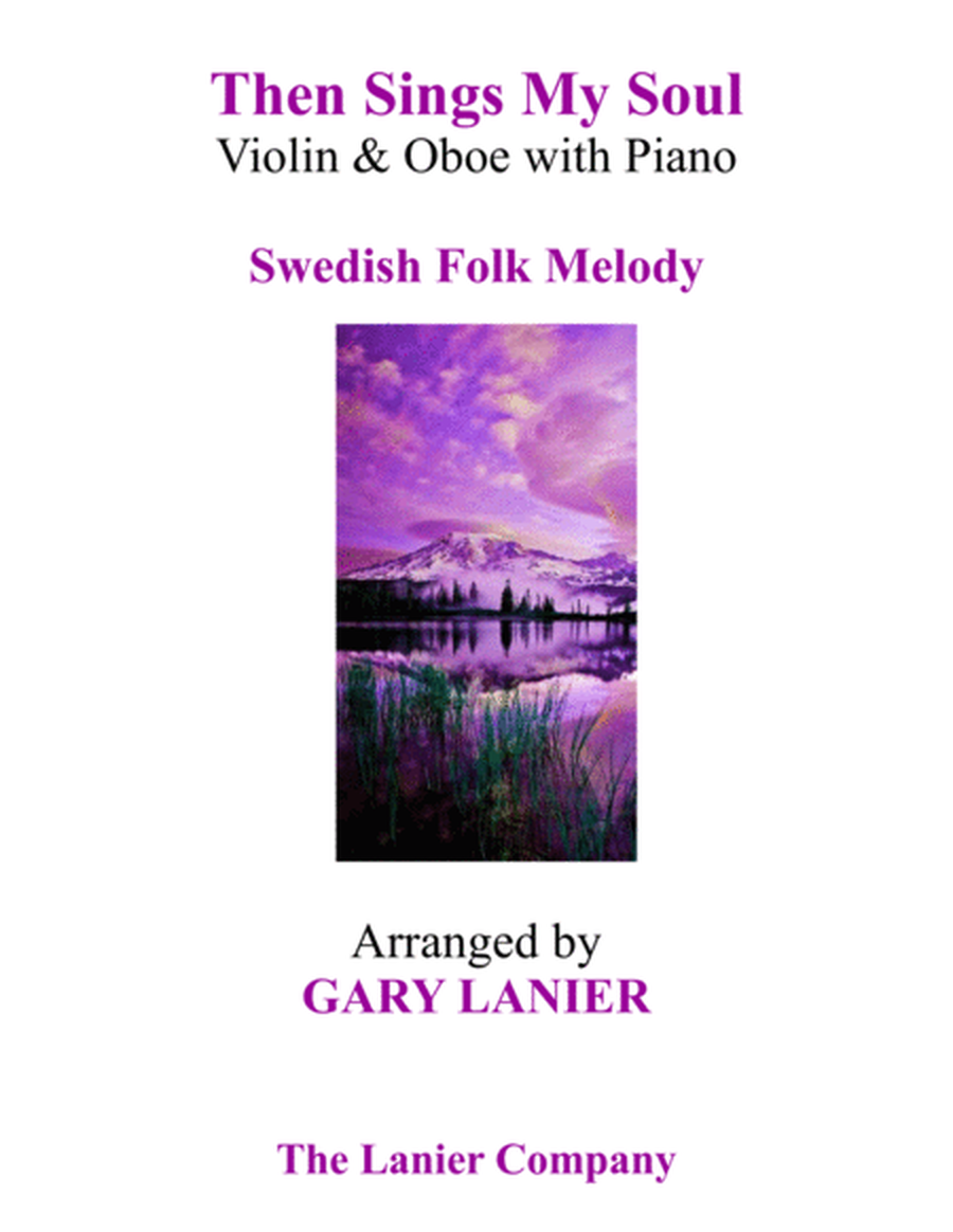 THEN SINGS MY SOUL (Trio – Violin & Oboe with Piano and Parts) image number null