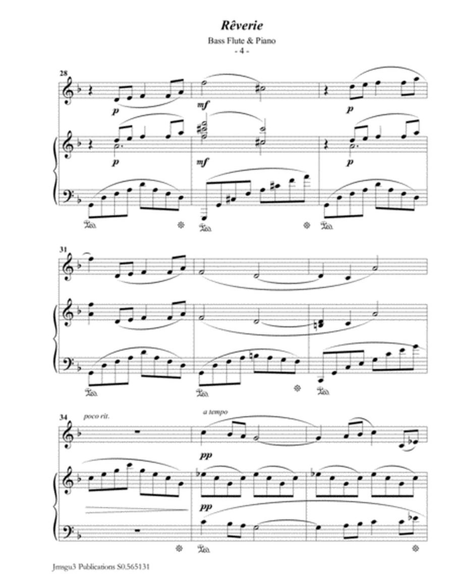 Debussy: Reverie for Bass Flute & PIano image number null