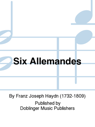 Book cover for Six Allemandes