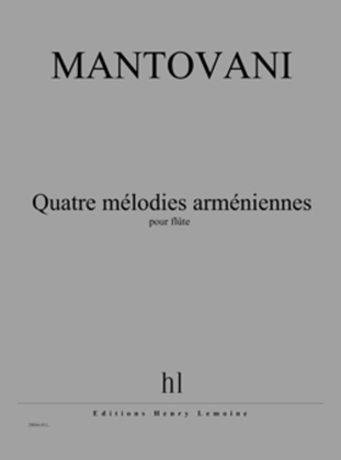 Book cover for Melodies armeniennes (4)