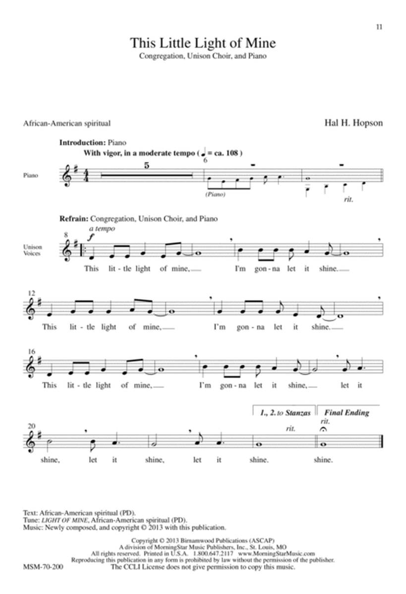 The Way of Jesus: His Mission in Word and Song (Choir Score)