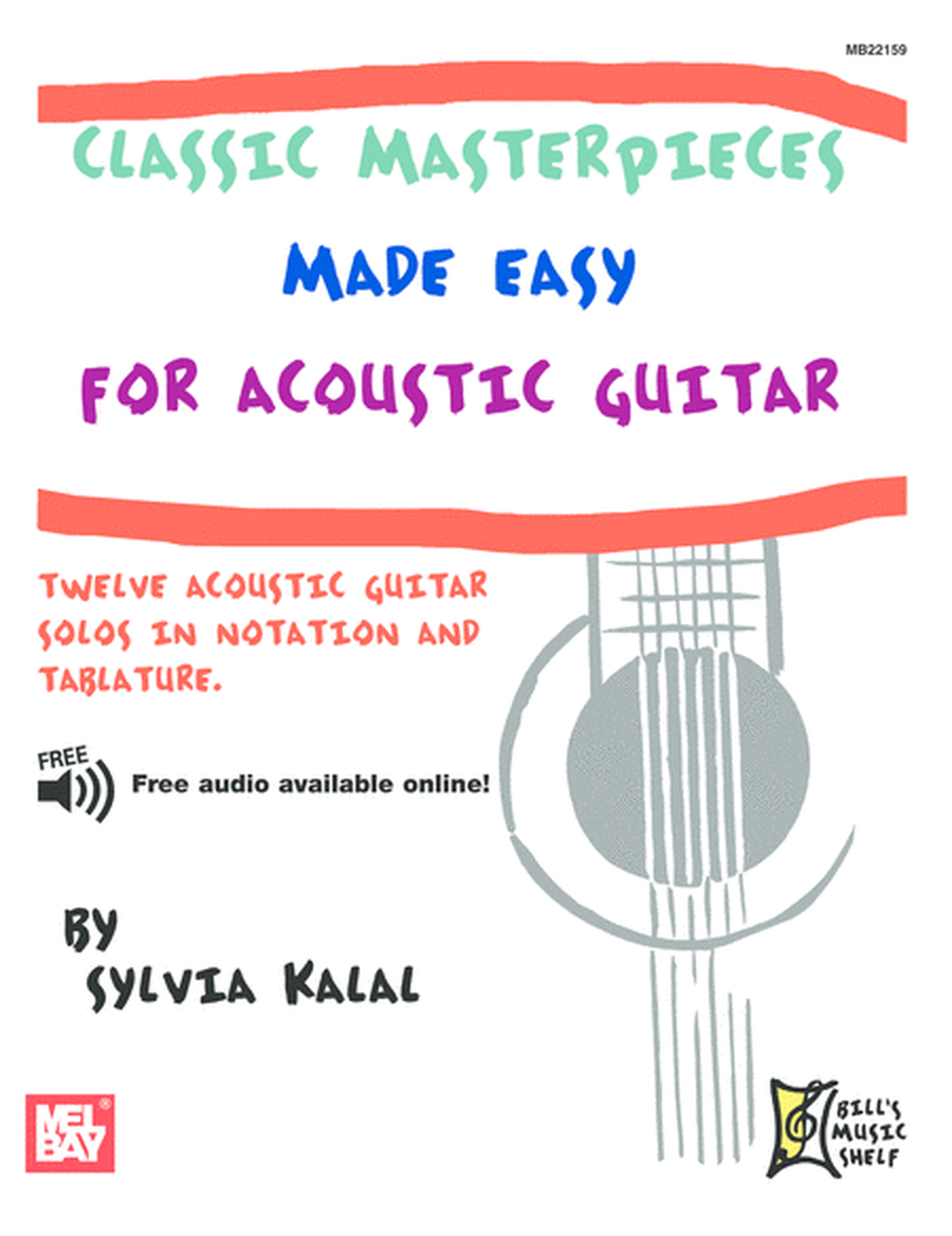 Classic Masterpieces Made Easy for Acoustic Guitar