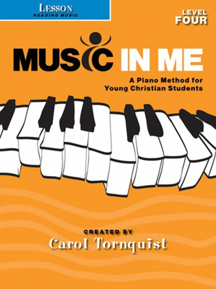Book cover for Music in Me - Lesson Level 4: Reading Music