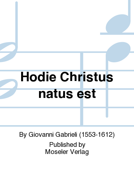 Hodie Christus natus est