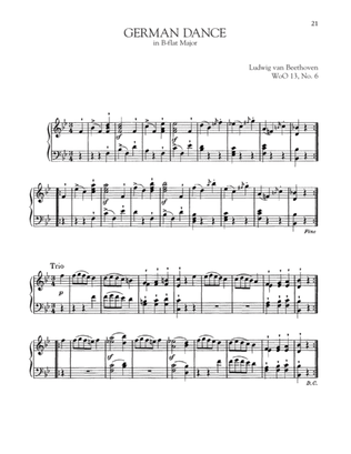 Book cover for German Dance In B-Flat Major, WoO 13, No. 6